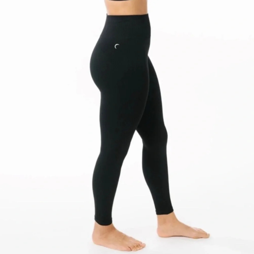 ZYIA Active Black Angle Grid Performance Hi-Rise 7/8 Leggings Medium
